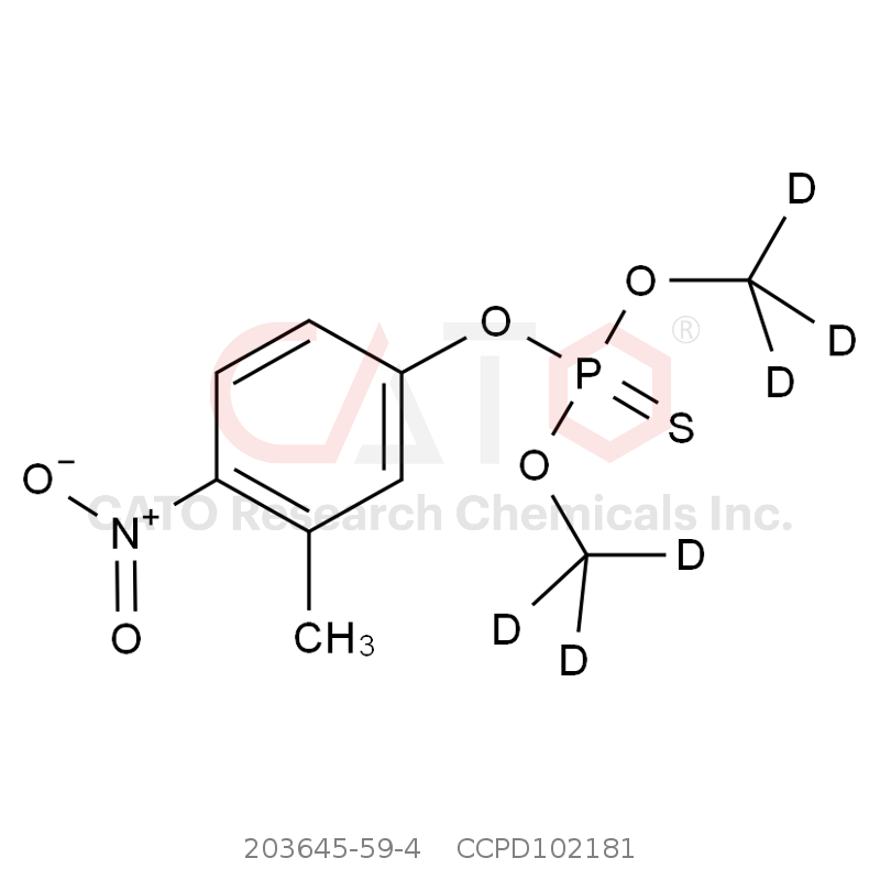 (办证)杀螟硫磷-D6 Fenitrothion D6 (O,O-dimethyl D6)