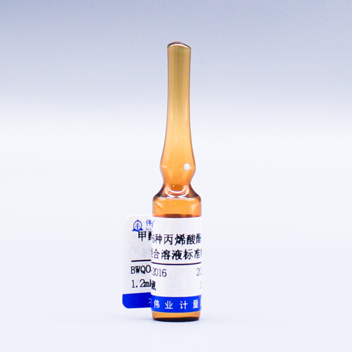 6 Mix acrylate in methanol