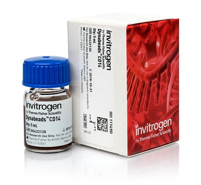 赛默飞|Thermo Fisher|Dynabeads&trade; CD14|货号 11150D|2 mL, Each|1pk