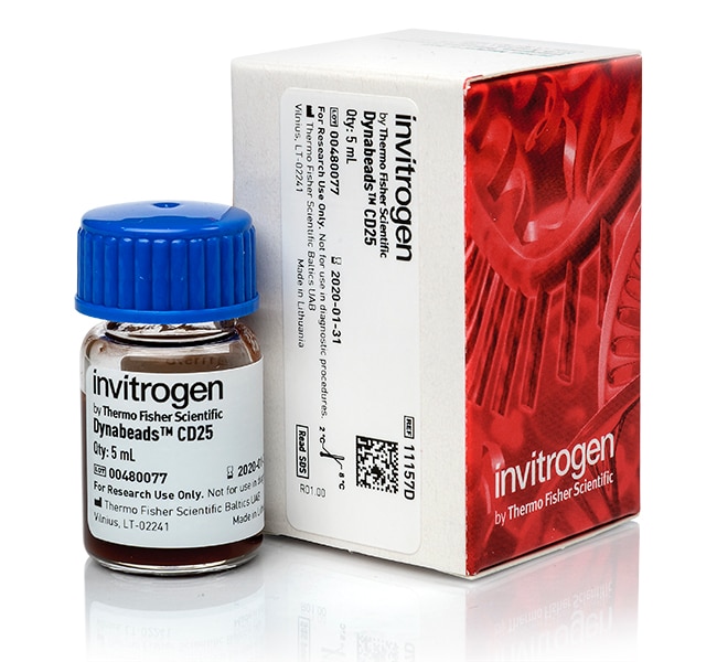 赛默飞|Thermo Fisher|Dynabeads&trade; CD25|货号 11157D|5 mL, Each|1pk