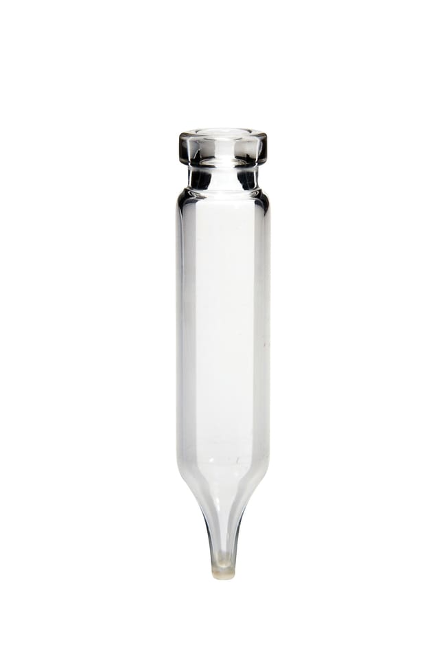 赛默飞|Thermo Fisher|8mm 透明玻璃钳口样品瓶|货号 C4008-632R|325 &mu;L, 圆底, 玻璃, 8 mm 钳口样品瓶, Pack of 100|1pk